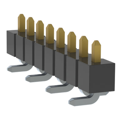 TSM-108-05-S-SV by Samtec Inc. - CONNECTOR HEADER SMD 8POS 2.54MM