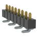 TSM-108-05-L-SV by Samtec Inc. - CONNECTOR HEADER SMD 8POS 2.54MM
