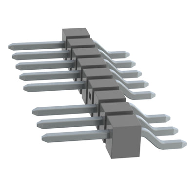 TSM-109-01-T-SH-004-P by Samtec Inc. - CONNECTOR HEADER SMD R/A 9POS 2.54MM