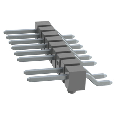 TSM-109-01-T-SH-A-003 by Samtec Inc. - CONNECTOR HEADER SMD R/A 9POS 2.54MM