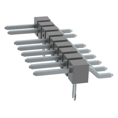 TSM-109-01-T-SH-LC-007-P by Samtec Inc. - CONNECTOR HEADER SMD R/A 9POS 2.54MM
