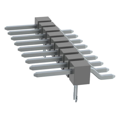 TSM-109-01-T-SH-LC by Samtec Inc. - CONNECTOR HEADER SMD R/A 9POS 2.54MM