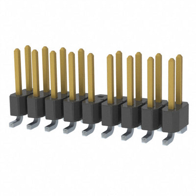 TSM-109-01-L-DV-010 by Samtec Inc. - CONNECTOR HEADER SMD 18POS 2.54MM