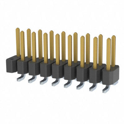 TSM-109-01-L-DV-017 by Samtec Inc. - CONNECTOR HEADER SMD 18POS 2.54MM