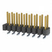 TSM-109-01-L-DV-017 by Samtec Inc. - CONNECTOR HEADER SMD 18POS 2.54MM