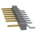 TSM-109-01-LM-SH-002 by Samtec Inc. - CONNECTOR HEADER SMD R/A 9POS 2.54MM