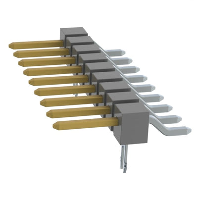 TSM-109-01-S-SH-LC by Samtec Inc. - CONNECTOR HEADER SMD R/A 9POS 2.54MM