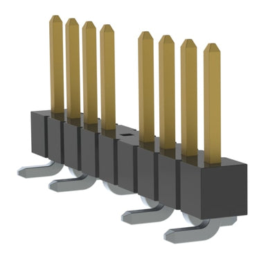 TSM-109-01-S-SV-005 by Samtec Inc. - CONNECTOR HEADER SMD 9POS 2.54MM