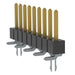 TSM-109-01-LM-SV-LC by Samtec Inc. - CONNECTOR HEADER SMD 9POS 2.54MM