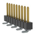 TSM-109-01-SM-SV-P by Samtec Inc. - CONNECTOR HEADER SMD 9POS 2.54MM