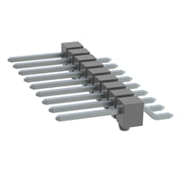 TSM-109-02-T-SH-A-P-TR by Samtec Inc. - CONNECTOR HEADER SMD R/A 9POS 2.54MM