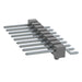 TSM-109-02-T-SH-A-P-TR by Samtec Inc. - CONNECTOR HEADER SMD R/A 9POS 2.54MM