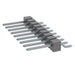 TSM-109-02-T-SH-K by Samtec Inc. - CONNECTOR HEADER SMD R/A 9POS 2.54MM