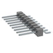 TSM-109-02-T-SH-K-TR by Samtec Inc. - CONNECTOR HEADER SMD R/A 9POS 2.54MM