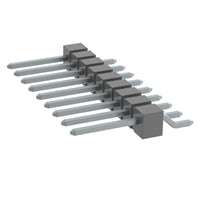 TSM-109-02-T-SH-K by Samtec Inc. - CONNECTOR HEADER SMD R/A 9POS 2.54MM