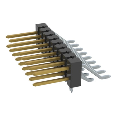 TSM-109-02-L-DH-LC by Samtec Inc. - CONNECTOR HEADER SMD R/A 18POS 2.54MM