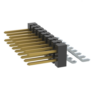 TSM-109-02-L-DH by Samtec Inc. - CONNECTOR HEADER SMD R/A 18POS 2.54MM