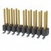 TSM-109-02-L-DV-012 by Samtec Inc. - CONNECTOR HEADER SMD 18POS 2.54MM
