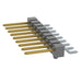 TSM-109-02-L-SH-A-TR by Samtec Inc. - CONNECTOR HEADER SMD R/A 9POS 2.54MM