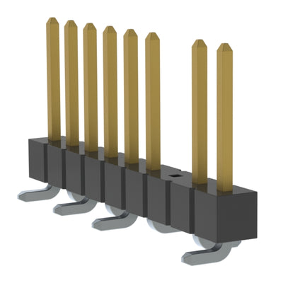 TSM-109-02-S-SV-003 by Samtec Inc. - CONNECTOR HEADER SMD 9POS 2.54MM
