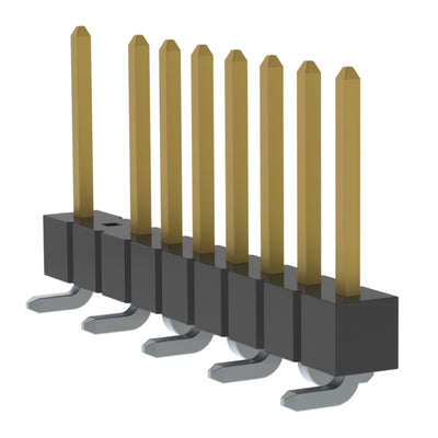 TSM-109-02-F-SV-008 by Samtec Inc. - CONNECTOR HEADER SMD 9POS 2.54MM