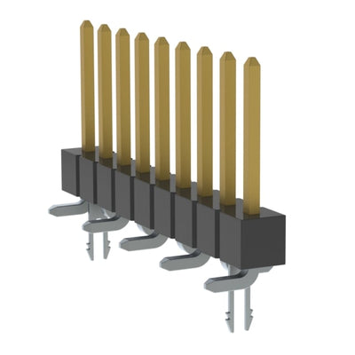 TSM-109-02-L-SV-LC by Samtec Inc. - CONNECTOR HEADER SMD 9POS 2.54MM