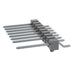 TSM-109-03-T-SH-A-002 by Samtec Inc. - CONNECTOR HEADER SMD R/A 9POS 2.54MM