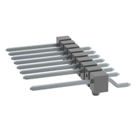 TSM-109-03-T-SH-A-002 by Samtec Inc. - CONNECTOR HEADER SMD R/A 9POS 2.54MM