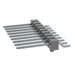 TSM-109-03-T-SH-A-K by Samtec Inc. - CONNECTOR HEADER SMD R/A 9POS 2.54MM