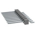 TSM-109-03-T-SH-K-TR by Samtec Inc. - CONNECTOR HEADER SMD R/A 9POS 2.54MM