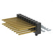 TSM-109-03-LM-DH-A by Samtec Inc. - CONNECTOR HEADER SMD R/A 18POS 2.54MM