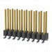 TSM-109-03-FM-DV by Samtec Inc. - CONNECTOR HEADER SMD 18POS 2.54MM