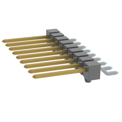 TSM-109-03-L-SH-A-P-TR by Samtec Inc. - CONNECTOR HEADER SMD R/A 9POS 2.54MM