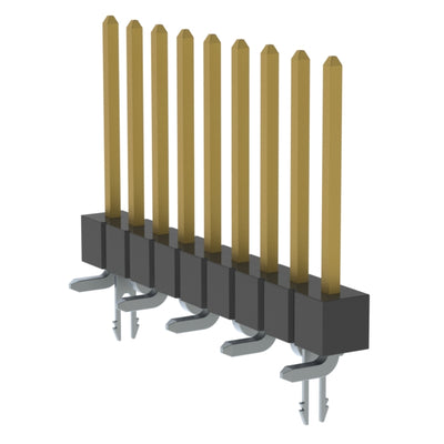 TSM-109-03-L-SV-LC by Samtec Inc. - CONNECTOR HEADER SMD 9POS 2.54MM