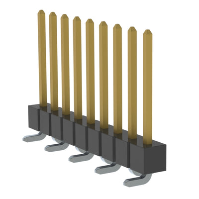 TSM-109-03-L-SV-P-TR by Samtec Inc. - CONNECTOR HEADER SMD 9POS 2.54MM