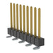 TSM-109-03-S-SV by Samtec Inc. - CONNECTOR HEADER SMD 9POS 2.54MM