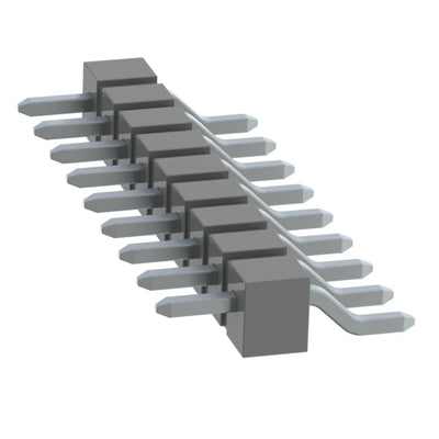 TSM-109-04-T-SH-P-TR by Samtec Inc. - CONNECTOR HEADER SMD R/A 9POS 2.54MM