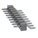 TSM-109-04-T-SH-TR by Samtec Inc. - CONNECTOR HEADER SMD R/A 9POS 2.54MM