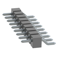 TSM-109-04-T-SH-P by Samtec Inc. - CONNECTOR HEADER SMD R/A 9POS 2.54MM