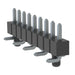 TSM-109-04-T-SV-A by Samtec Inc. - CONNECTOR HEADER SMD 9POS 2.54MM
