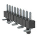 TSM-109-04-T-SV-A-P-TR by Samtec Inc. - CONNECTOR HEADER SMD 9POS 2.54MM