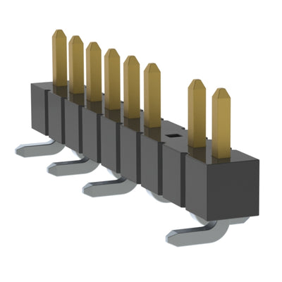 TSM-109-04-S-SV-003-P by Samtec Inc. - CONNECTOR HEADER SMD 9POS 2.54MM