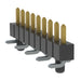 TSM-109-04-L-SV-A-TR by Samtec Inc. - CONNECTOR HEADER SMD 9POS 2.54MM