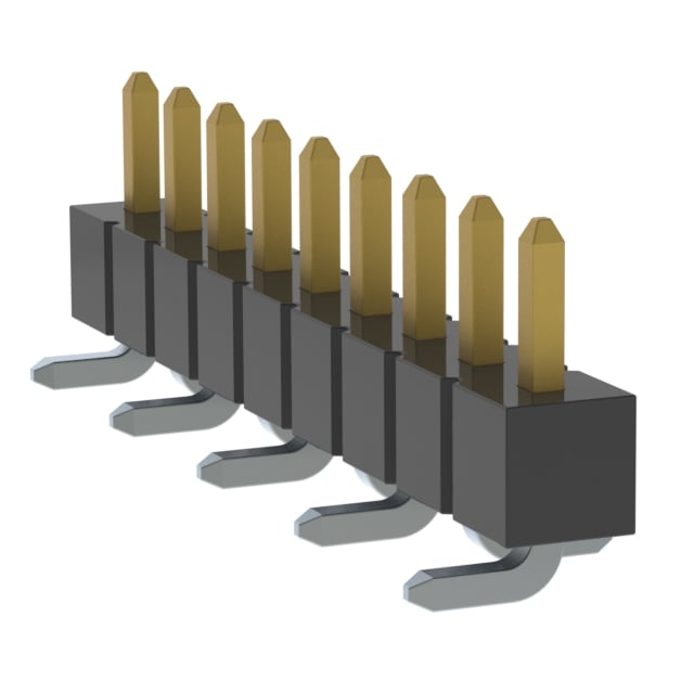 TSM-109-04-L-SV by Samtec Inc. - CONNECTOR HEADER SMD 9POS 2.54MM