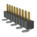 TSM-109-04-L-SV by Samtec Inc. - CONNECTOR HEADER SMD 9POS 2.54MM