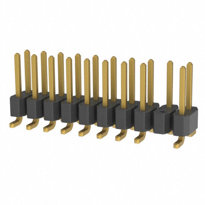 TSM-110-01-H-DV-003 by Samtec Inc. - CONNECTOR HEADER SMD 20POS 2.54MM
