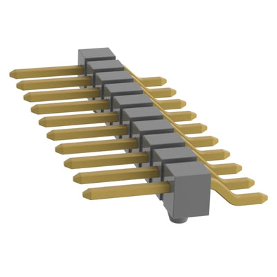 TSM-110-01-G-SH-A-P-TR by Samtec Inc. - CONNECTOR HEADER SMD R/A 10POS 2.54MM