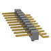 TSM-110-01-G-SH-A-P-TR by Samtec Inc. - CONNECTOR HEADER SMD R/A 10POS 2.54MM