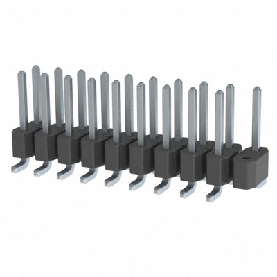 TSM-110-01-T-DV-001 by Samtec Inc. - CONNECTOR HEADER SMD 20POS 2.54MM
