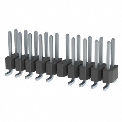 TSM-110-01-T-DV-009 by Samtec Inc. - CONNECTOR HEADER SMD 20POS 2.54MM